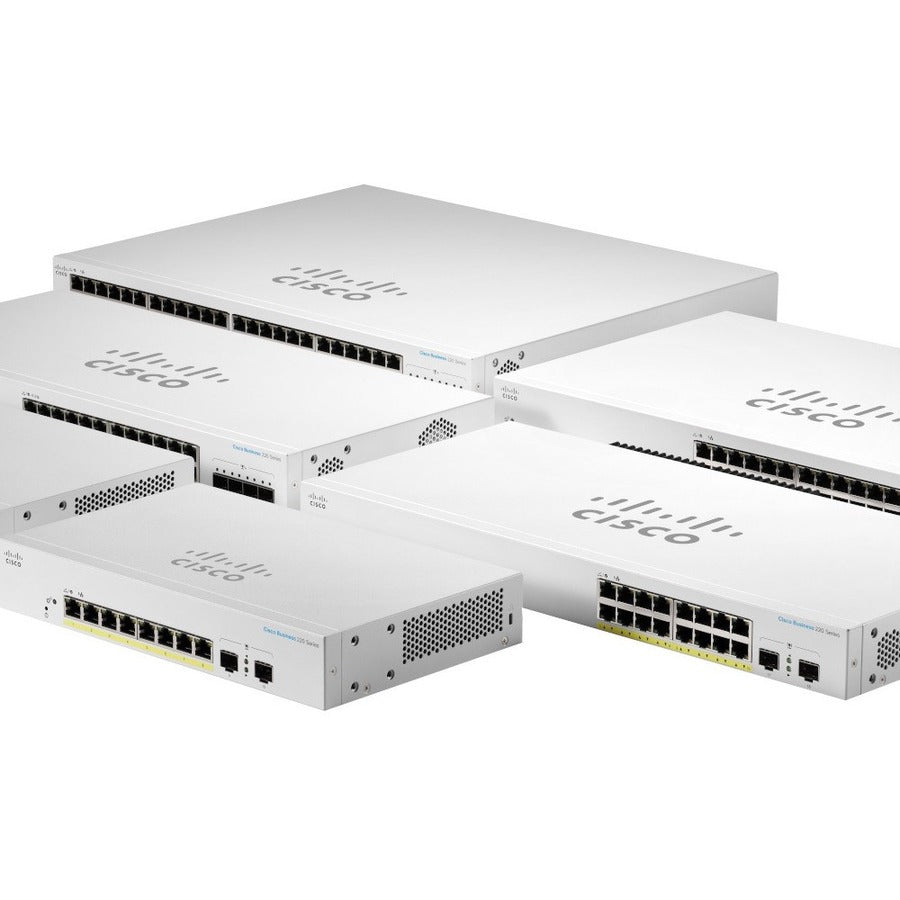 48-Port Smart Switch - Cisco CBS220-48T-4G-NA Gigabit Ethernet Business Switch with Static Routing | TecISoft