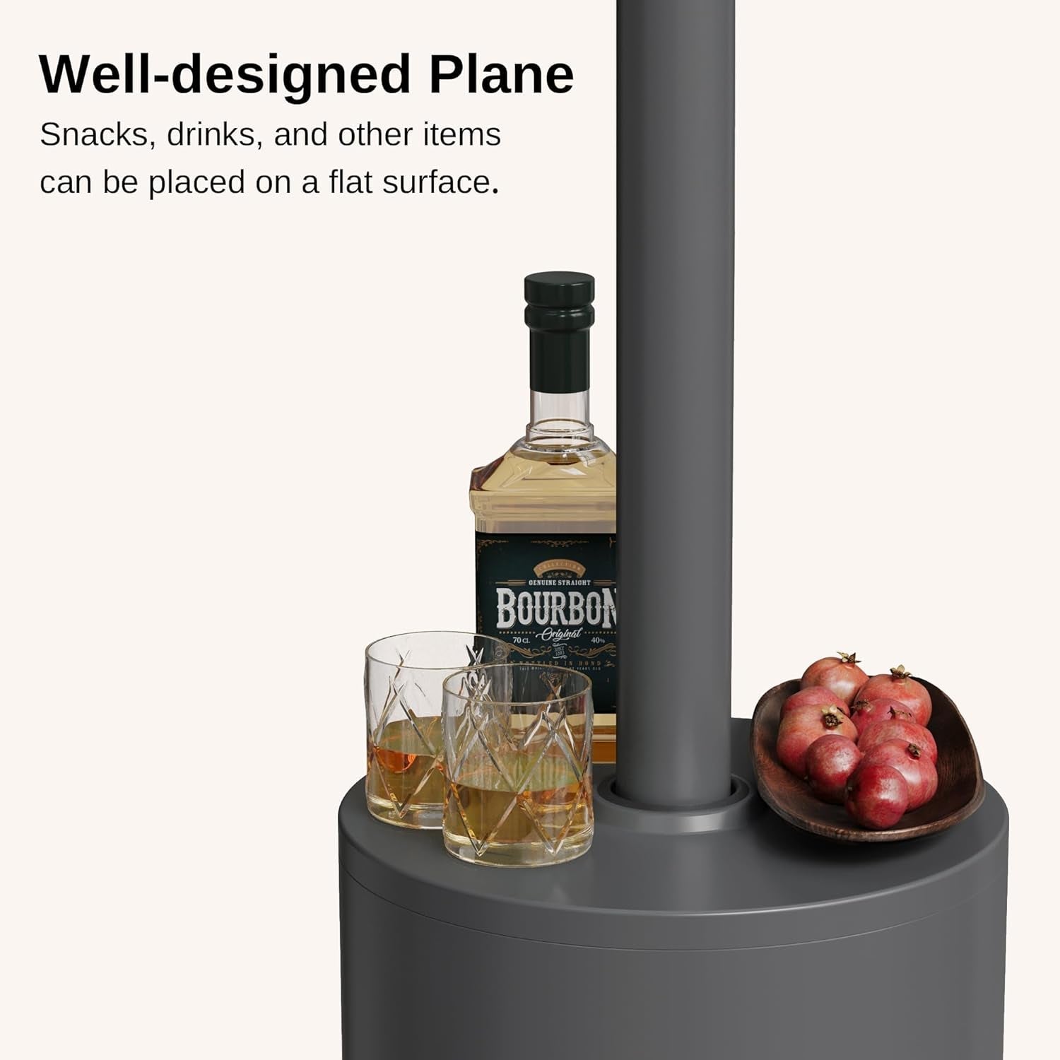 48,000 BTU Outdoor Patio Heater With Round Table Design