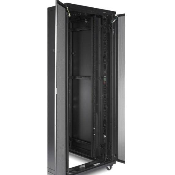 48U Server Rack Enclosure - Data Center Cabinet with Cable Management | APC NetShelter AR2587