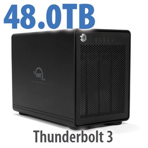 48.0TB OWC ThunderBay 4 Four-Drive Thunderbolt External Storage Solution with