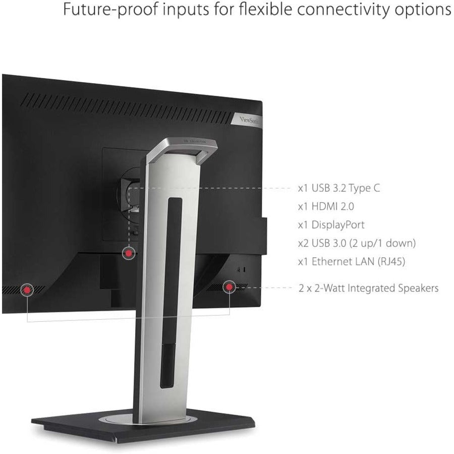 4K Docking Monitor - 27" Ultra HD USB-C Display with 90W Power VG2756-4K