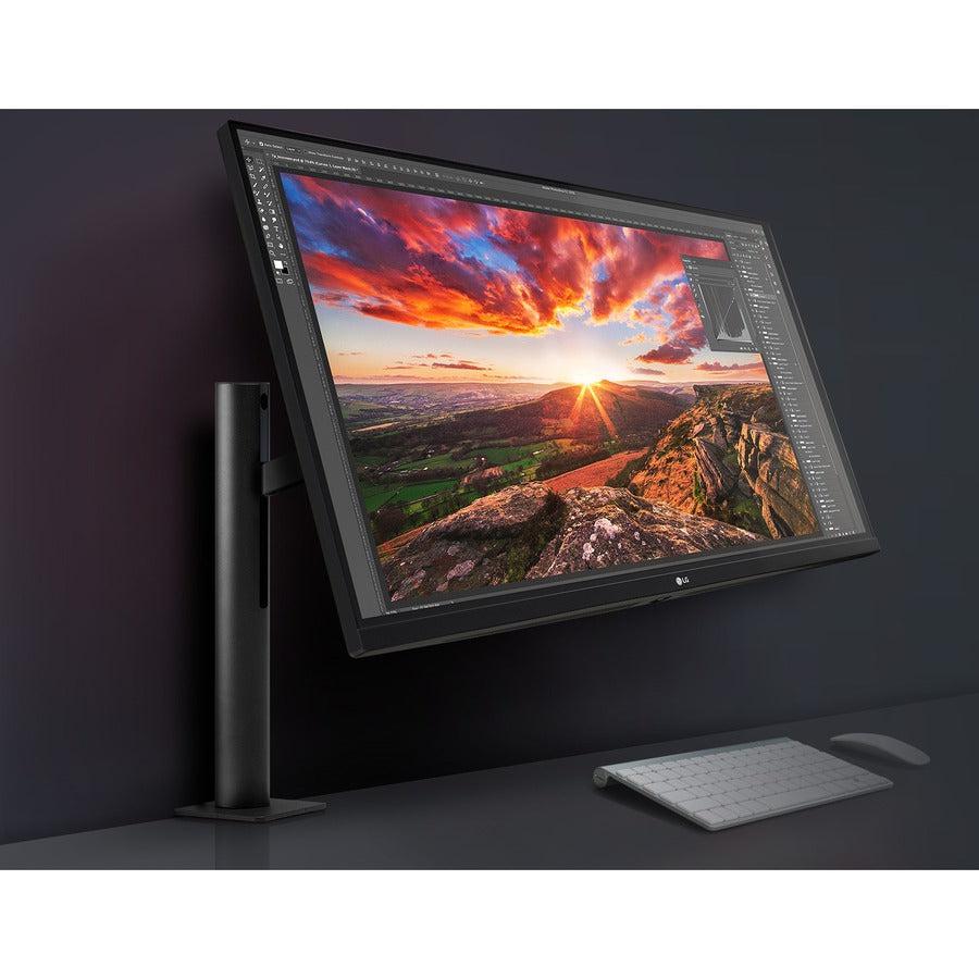 4K UHD Monitor - LG 31.5" Ergo IPS UltraFine HDR10 Display | TechSoft 32BN88U-B