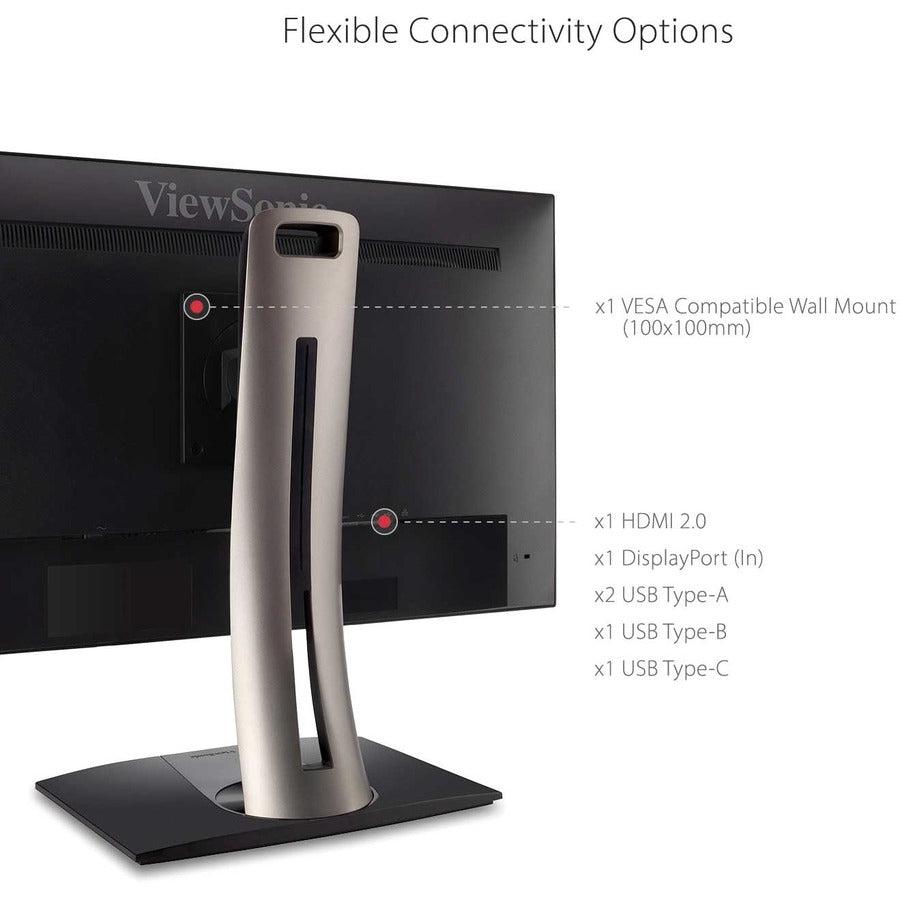 4K UHD Monitor Pantone Validated - ViewSonic VP2768A-4K ColorPro | TecISoft