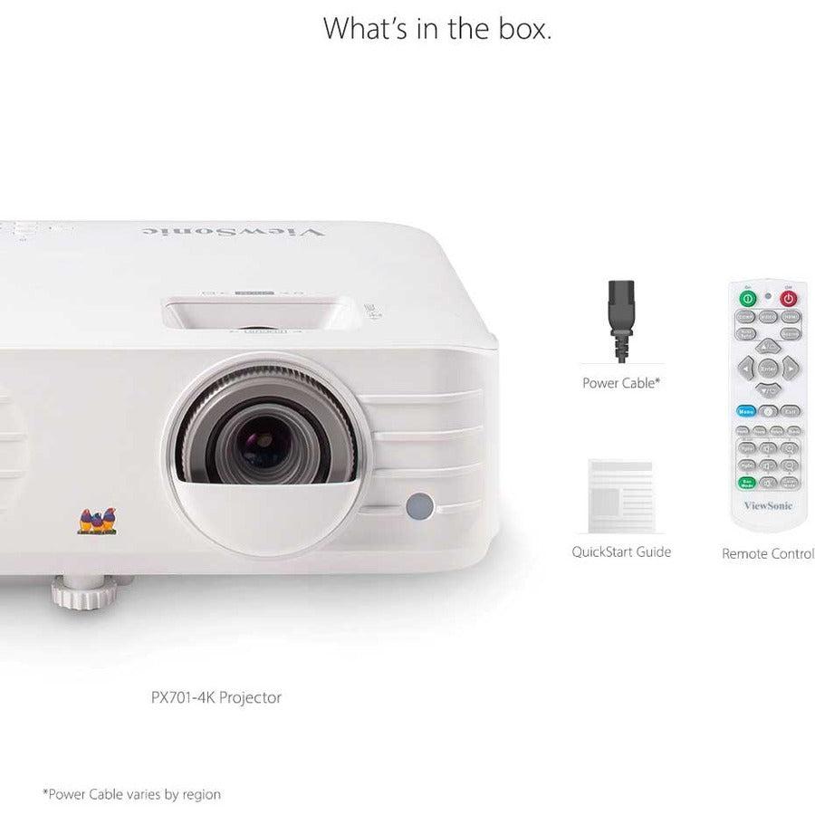 4K Ultra HD Projector - Gaming Home Theater Display | ViewSonic PX701-4K