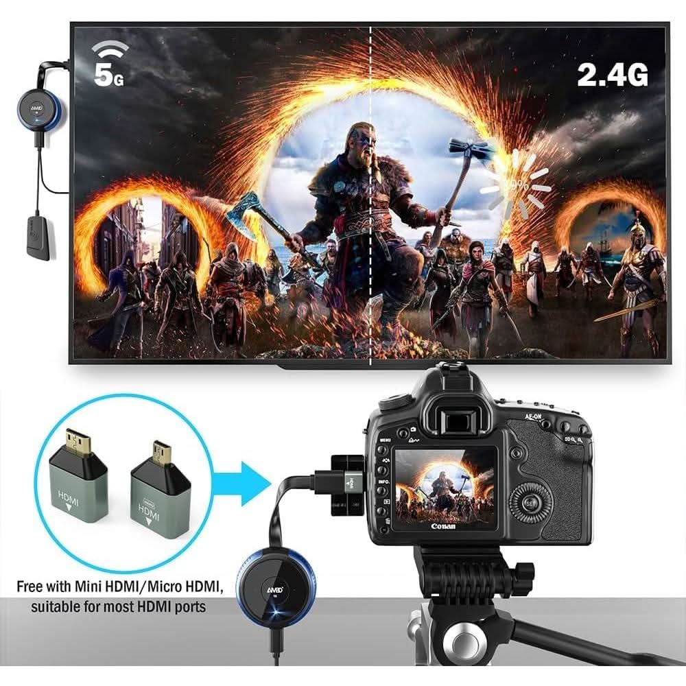 4K Wireless HDMI Transmitter Receiver Kit For TV And PC