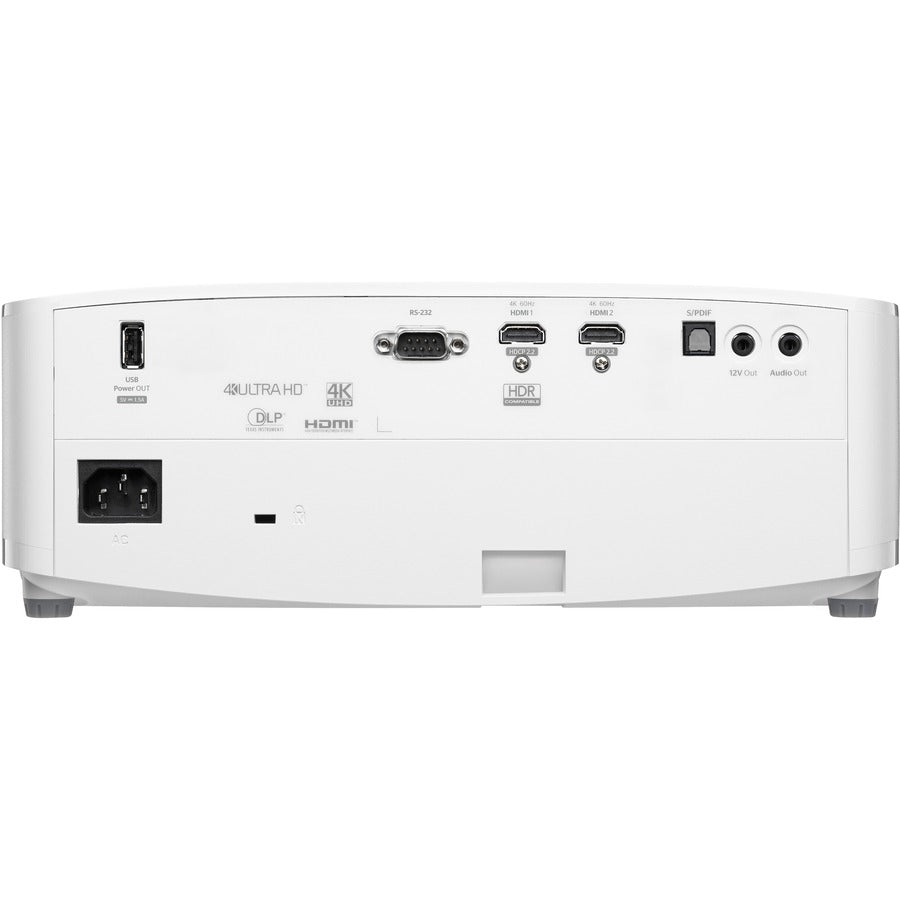 4K400X True 4K UHD Projector - Bright 4000 Lumens HDR10 Classroom Meeting Space | Optoma