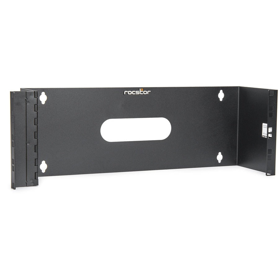 4U 19in Wall Mount Bracket - for Patch Panels - Hinged Wall Mounting Bracket - Maximum