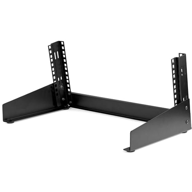 4U Desktop Server Rack - StarTech 2-Post Open Frame Network Rack RK4OD