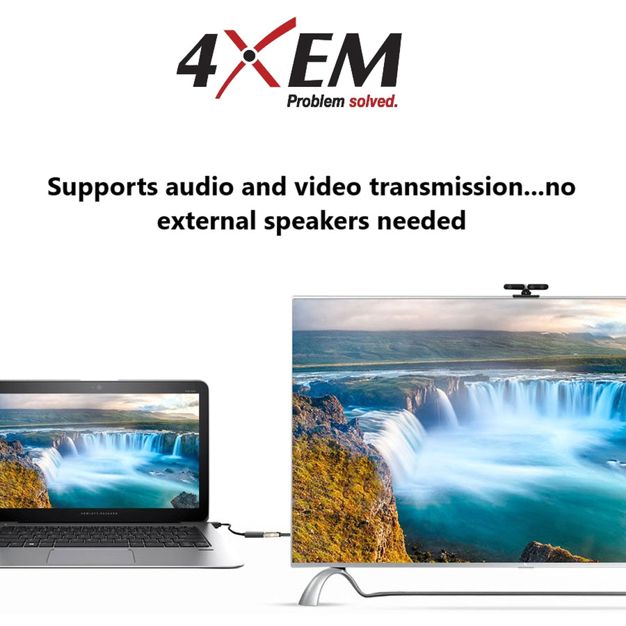 4XEM 4K Displayport to HDMI Adapter 4XDPHDMI4K