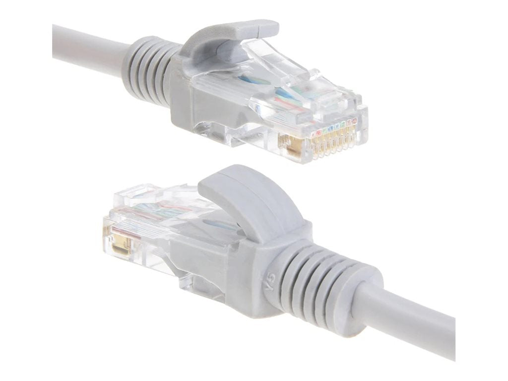 4XEM - Patch cable - RJ-45 (M) to RJ-45 (M) - 3 ft - 0.2 in - UTP - CAT 6a - molded, snagless - gray