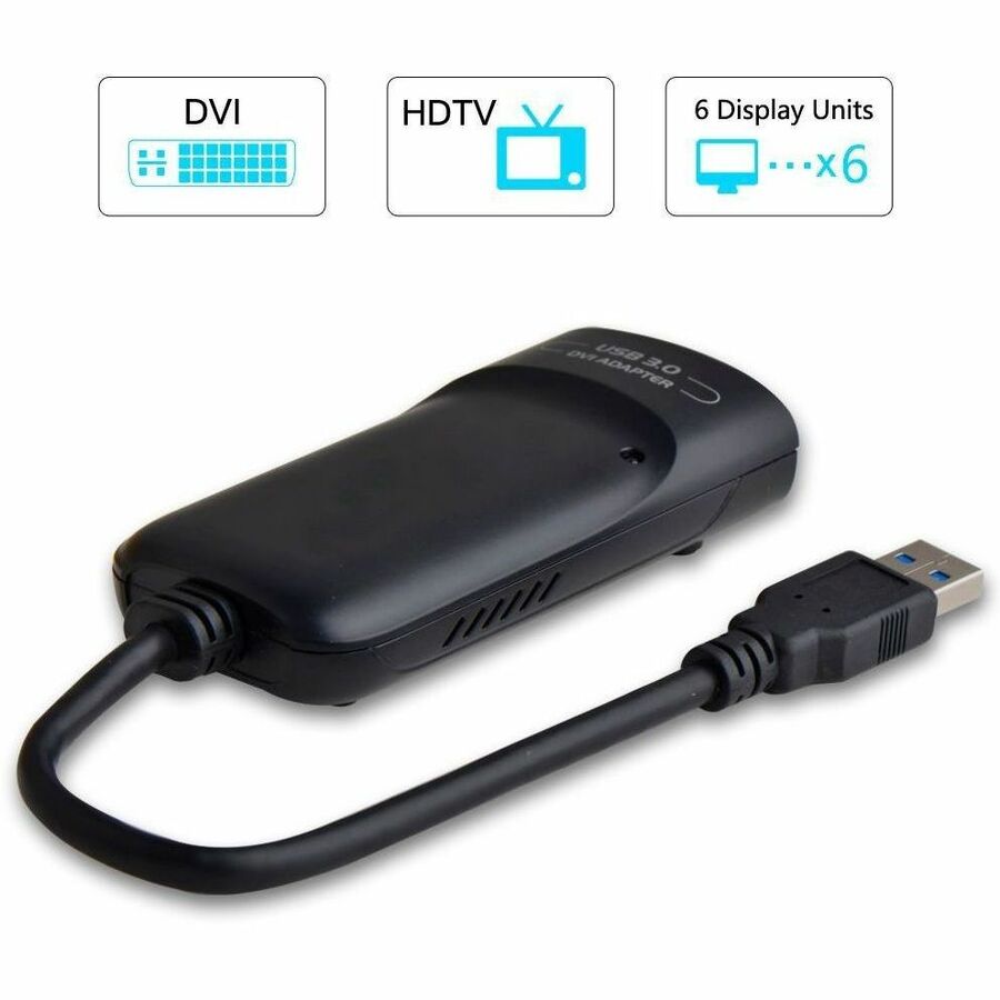 4XEM USB 3.0 to DVI Display Adapter 4XUSB3DVI