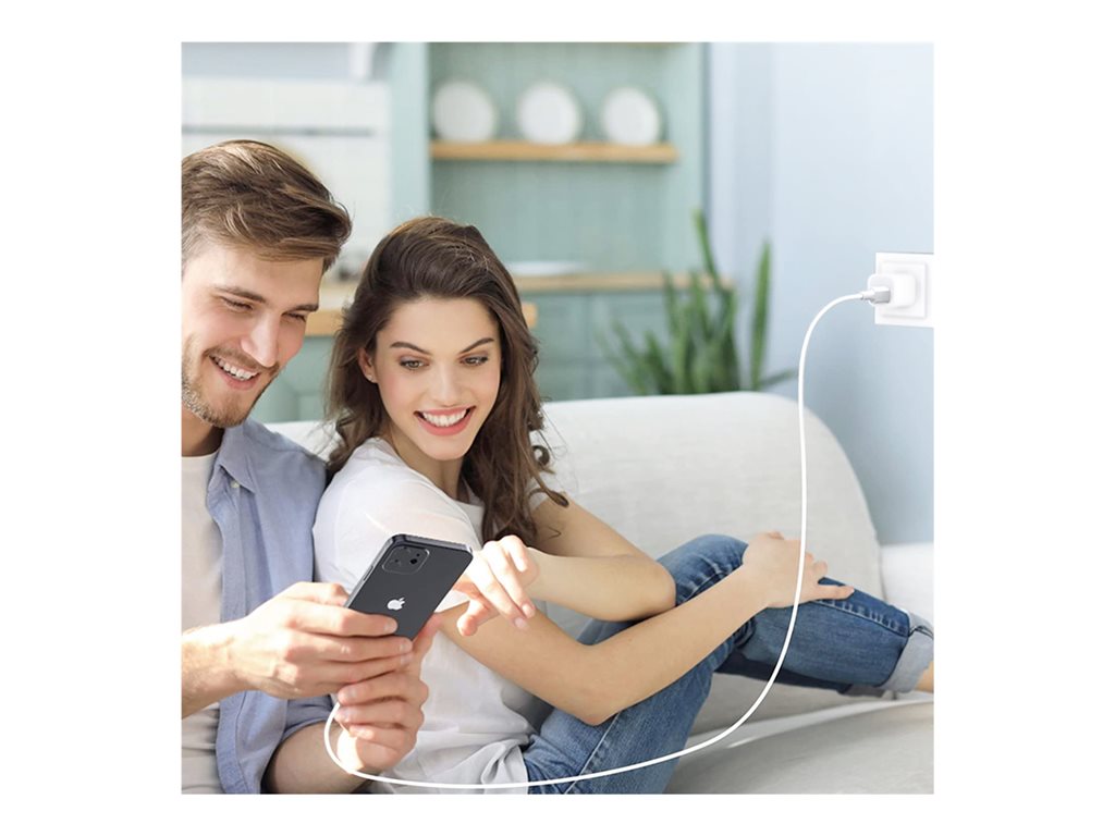 4XEM - USB cable - 24 pin USB-C (M) to 24 pin USB-C, Lightning (M) - USB 2.0 - 20 V - 3 A - 3 ft - USB Power Delivery