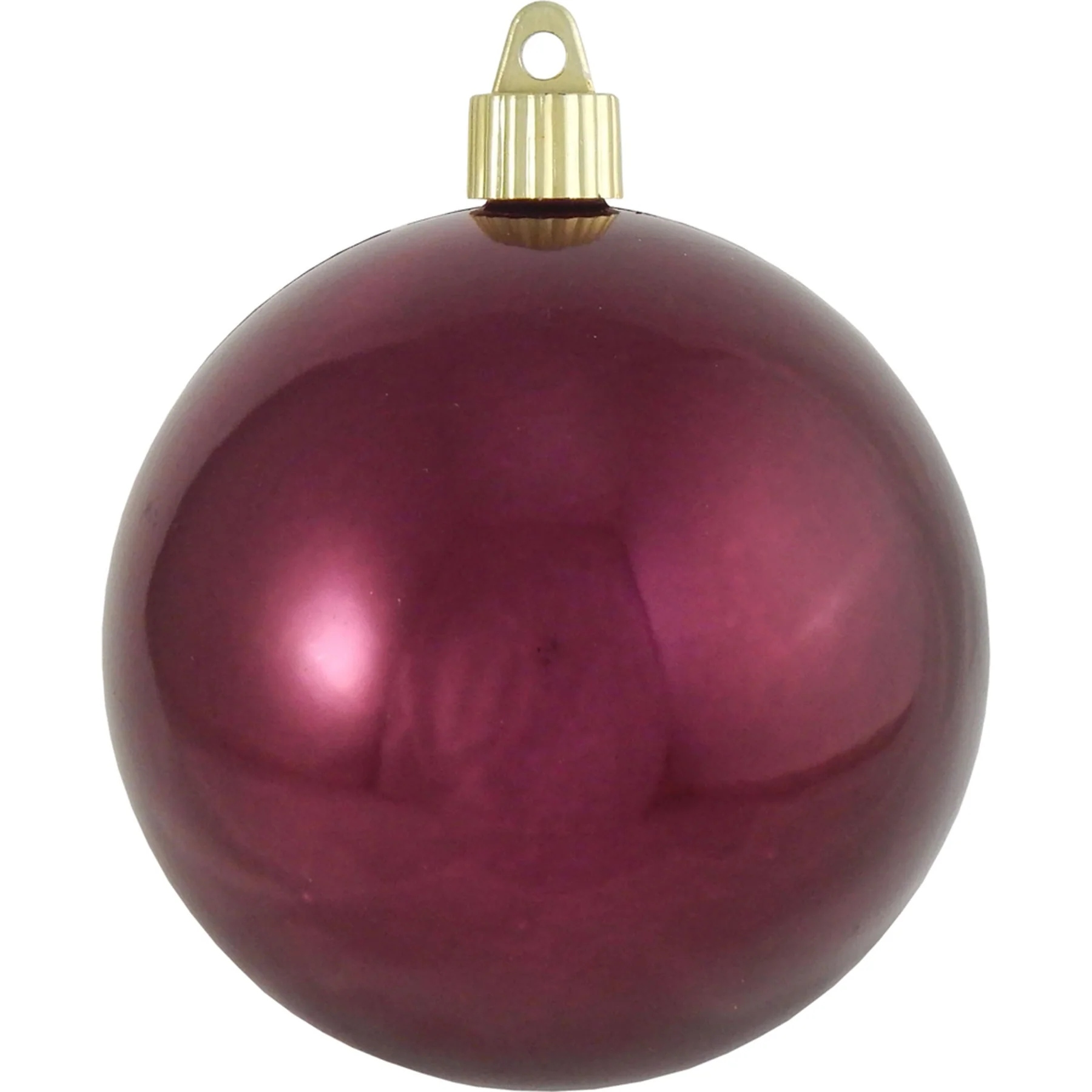 4.75" (120mm) Commercial Shatterproof Ball Ornament - Merlot