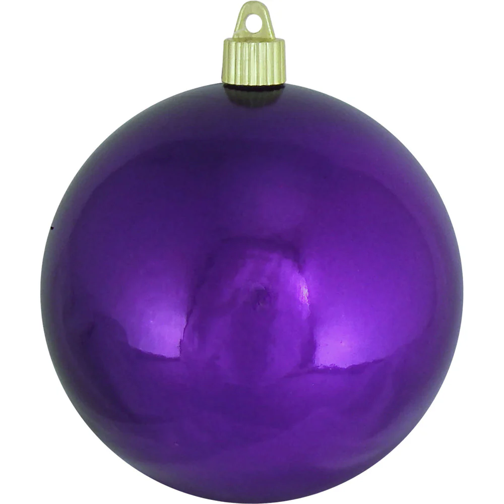 4.75" (120mm) Commercial Shatterproof Ball Ornament - Vivacious Purple