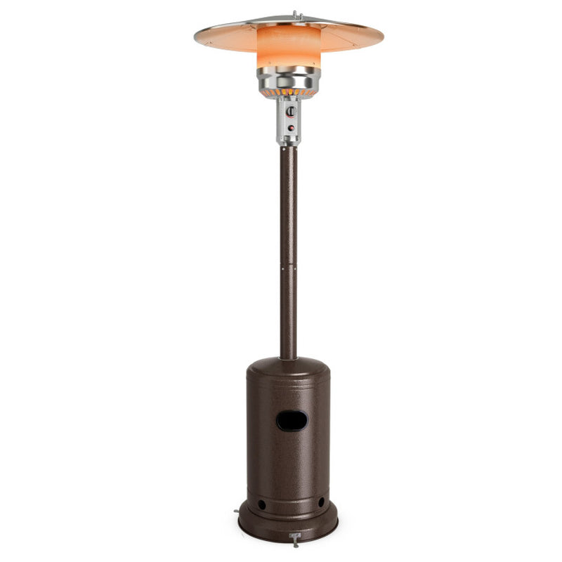 50000 BTU Propane Patio Heater Stainless Steel Trip Protection