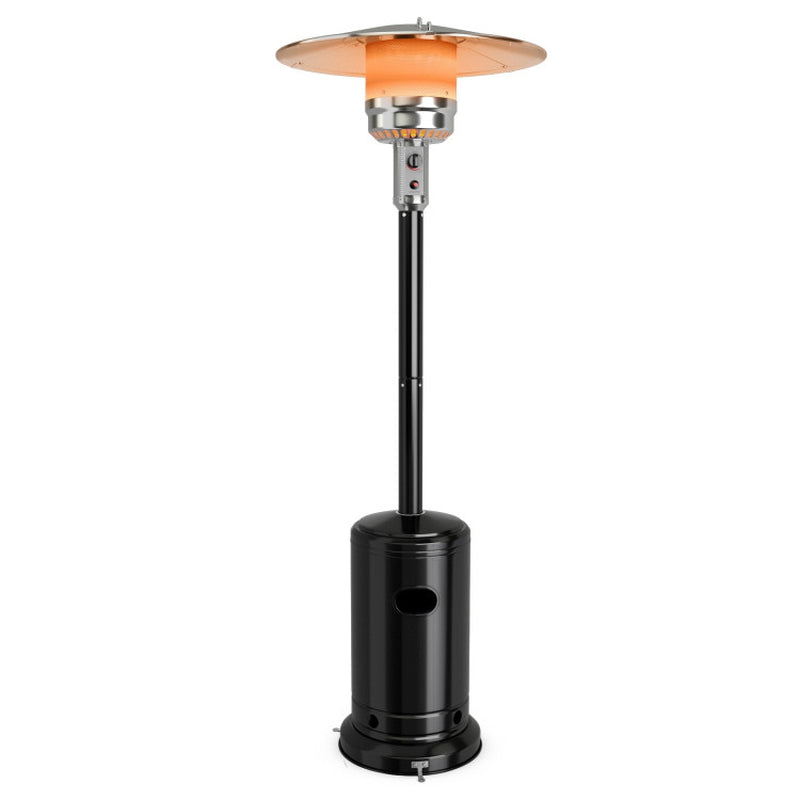 50000 BTU Propane Patio Heater Stainless Steel Trip Protection
