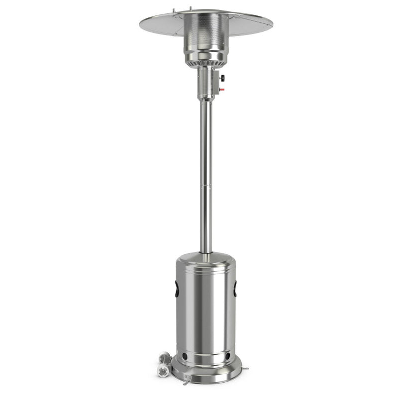 50000 BTU Propane Patio Heater Stainless Steel Trip Protection
