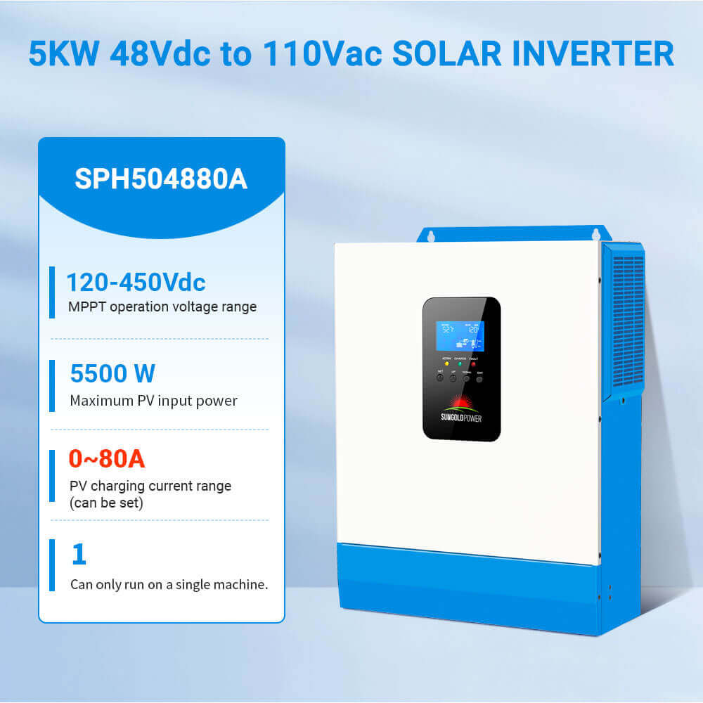 5000W 48V Solar Charger Inverter