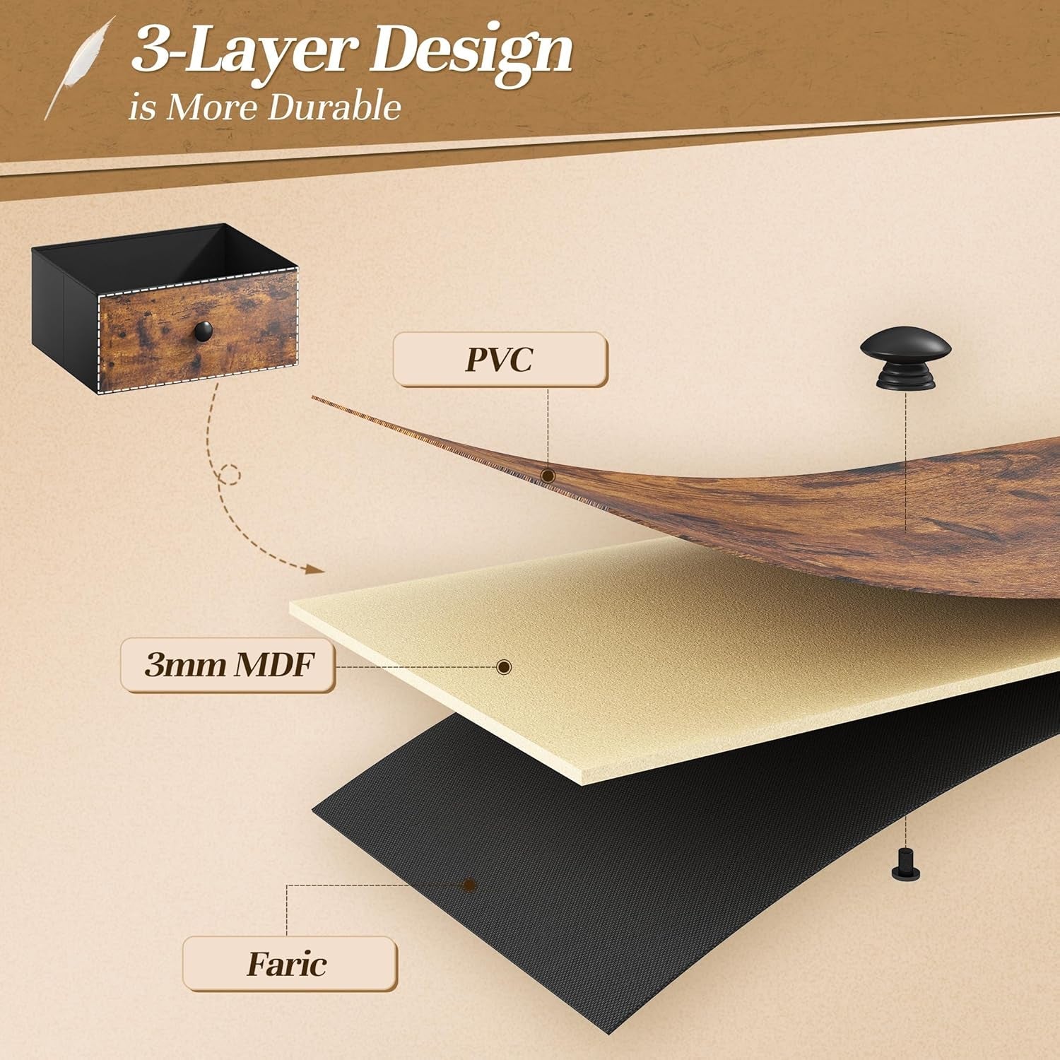 51 Inch Wide LED Dresser For Bedroom Organization Solutions
