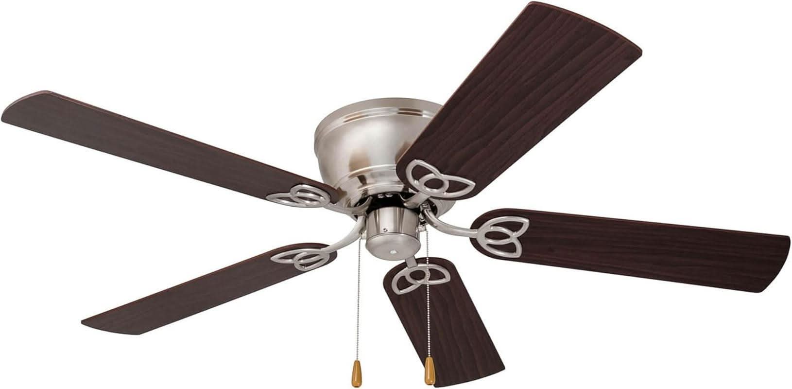 52 Inch Energy Efficient Ceiling Fan LED Lighting Remote