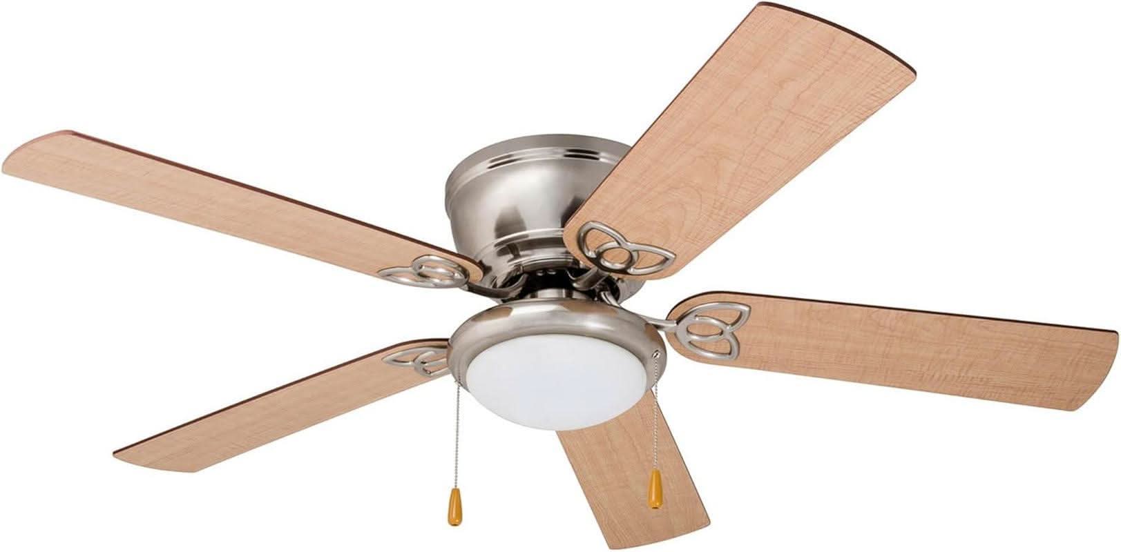 52 Inch Energy Efficient Ceiling Fan LED Lighting Remote
