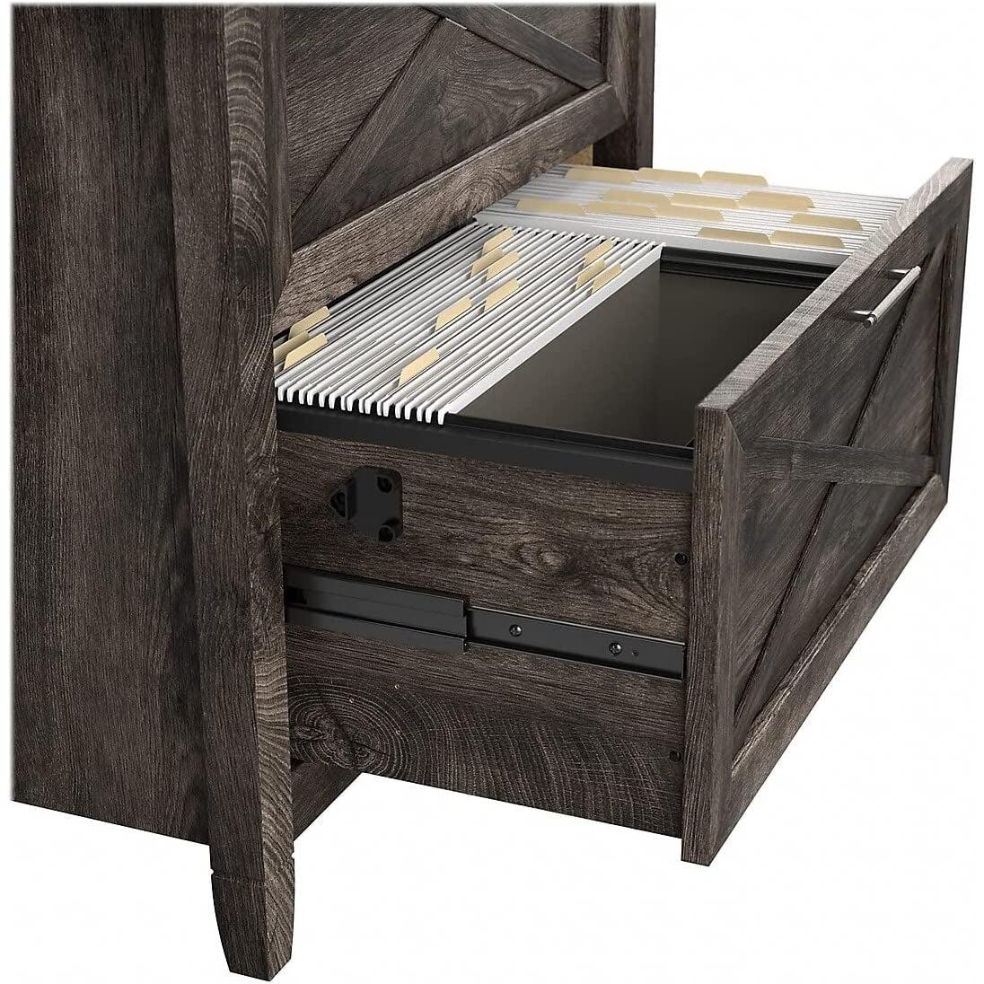 54W Computer Desk With Keyboard Tray For Home Office