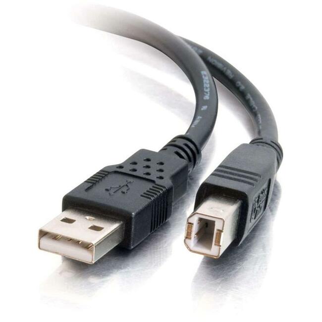 5M Usb A To B Cable Black 2.0 (16.4Ft)