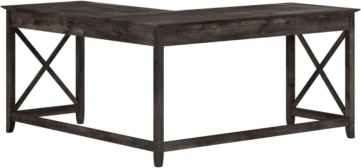 60 Inch L Shaped Desk Modern Farmhouse Home Office