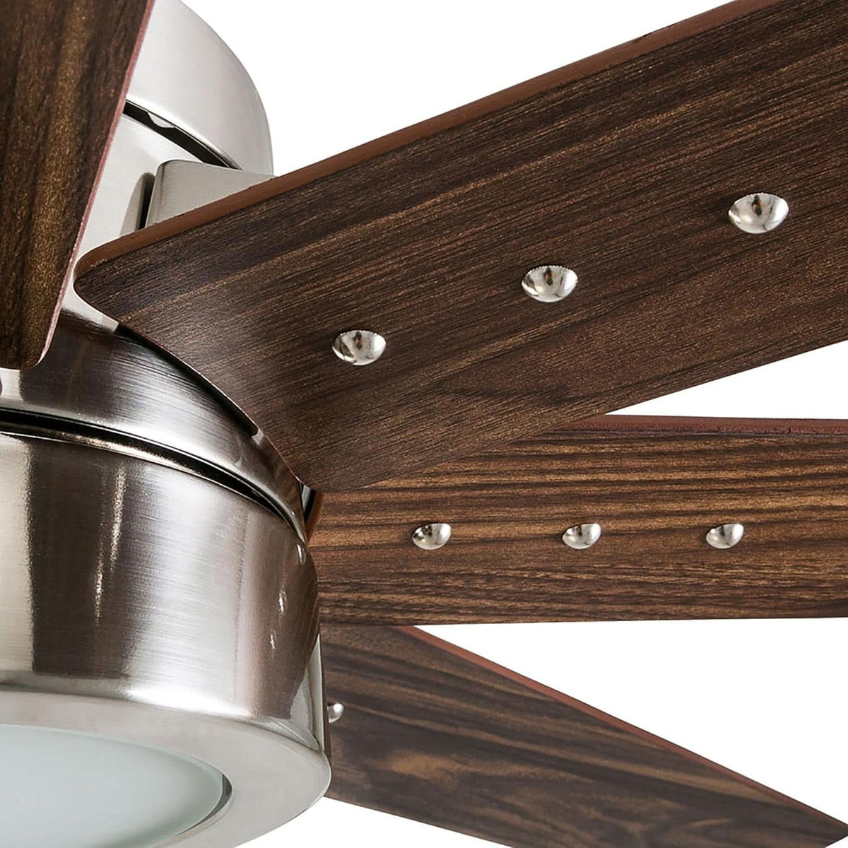 62 Inch Ceiling Fan Brushed Nickel For Large Rooms