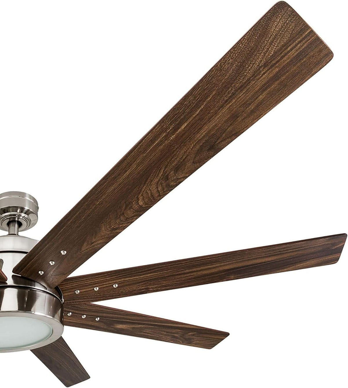 62 Inch Ceiling Fan Brushed Nickel For Large Rooms