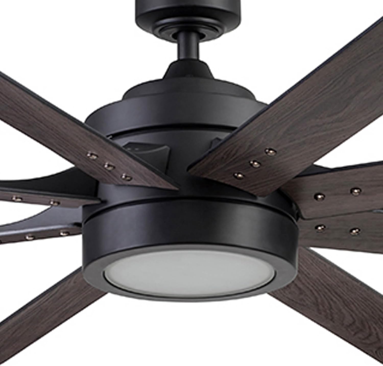 62 Inch Ceiling Fan Dimmable LED Light For Large Rooms