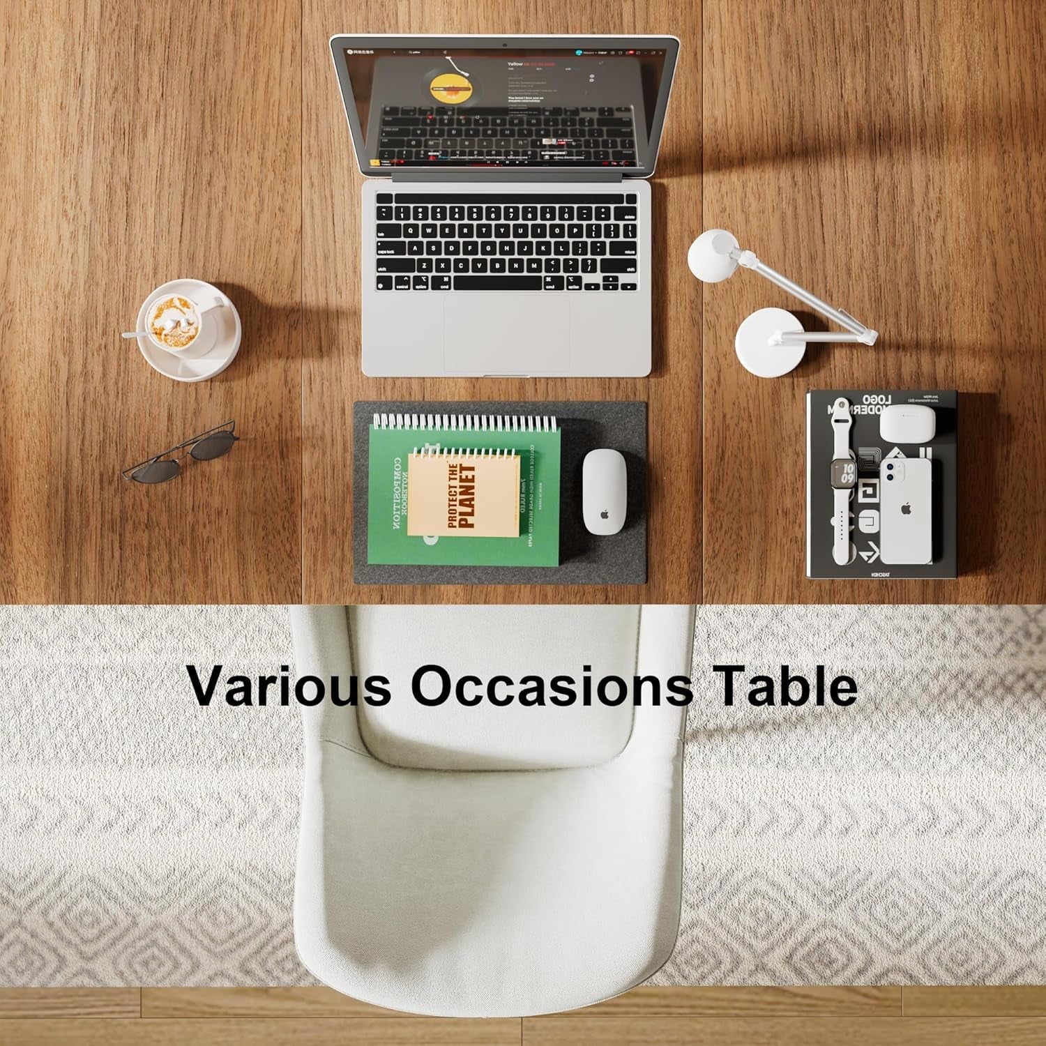 63 Inch Extendable Dining Table Farmhouse Style Collection