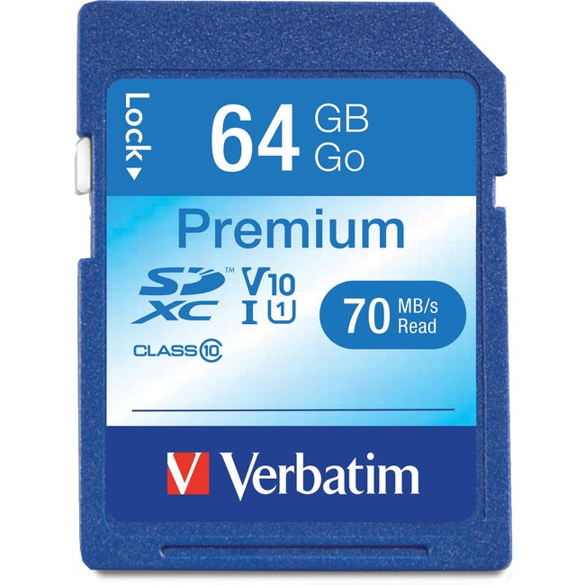 64Gb Sdxc Memory Card Uhs-I Class 10
