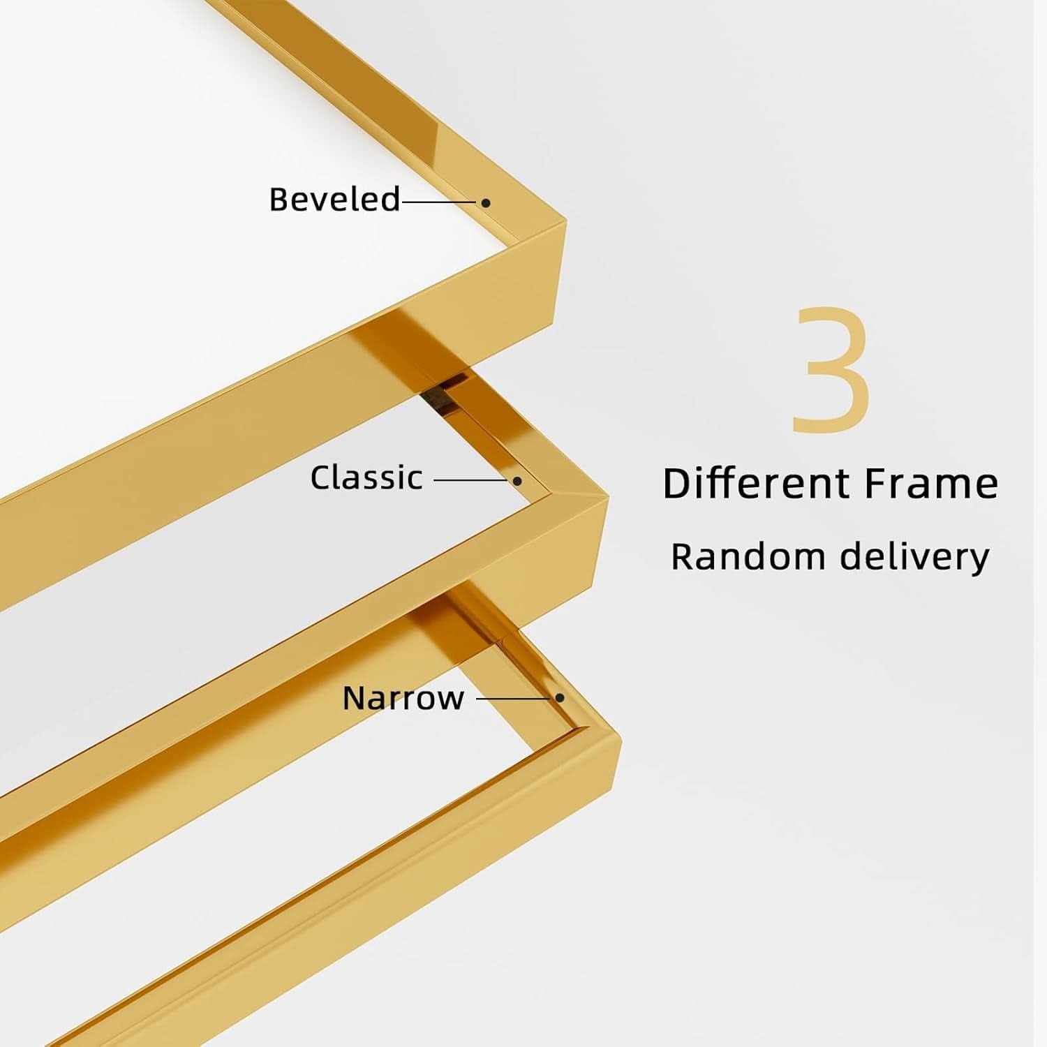 65 Inch Gold Full Length Mirror With Stand Tempered Glass