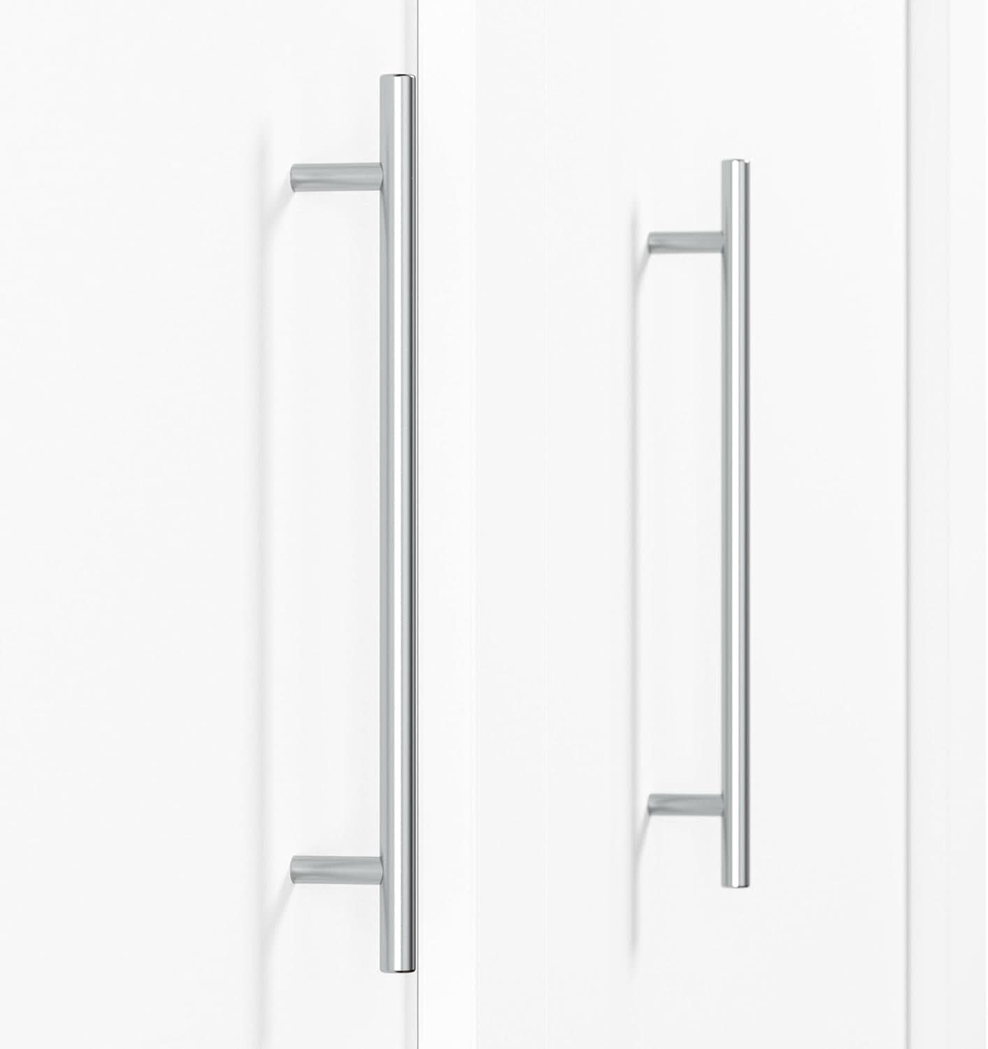 65 Inch Queen Murphy Bed With Wardrobe Storage System