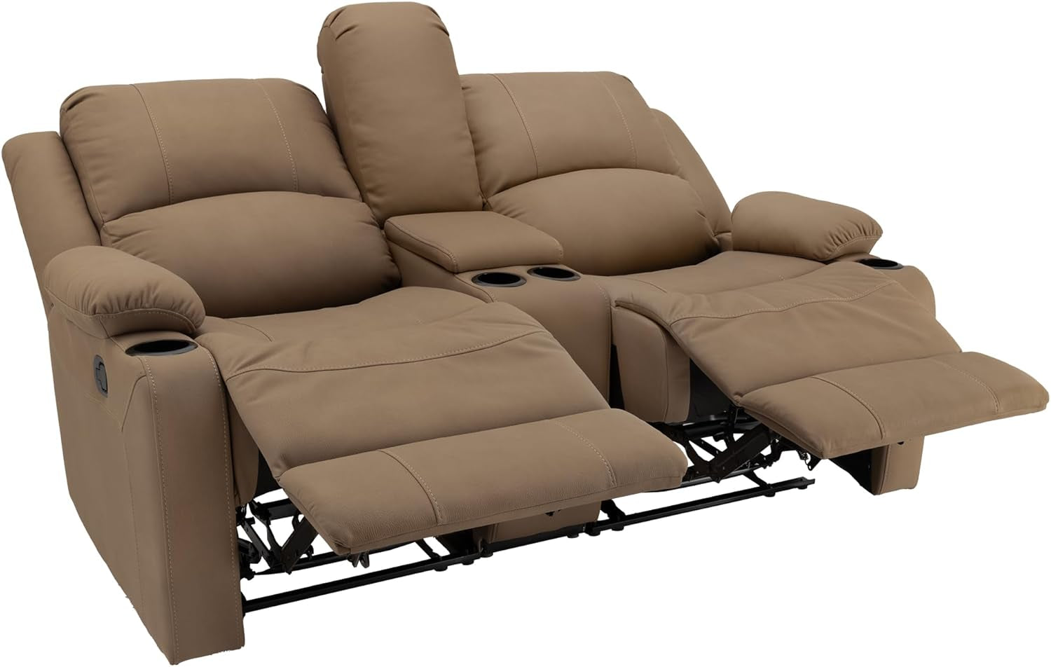 65 Inch Wall Hugger Reclining RV Theater Seats With Console