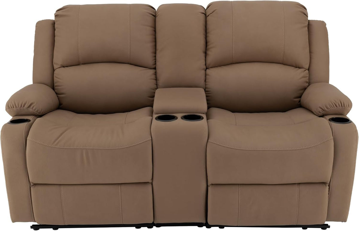 65 Inch Wall Hugger Reclining RV Theater Seats With Console