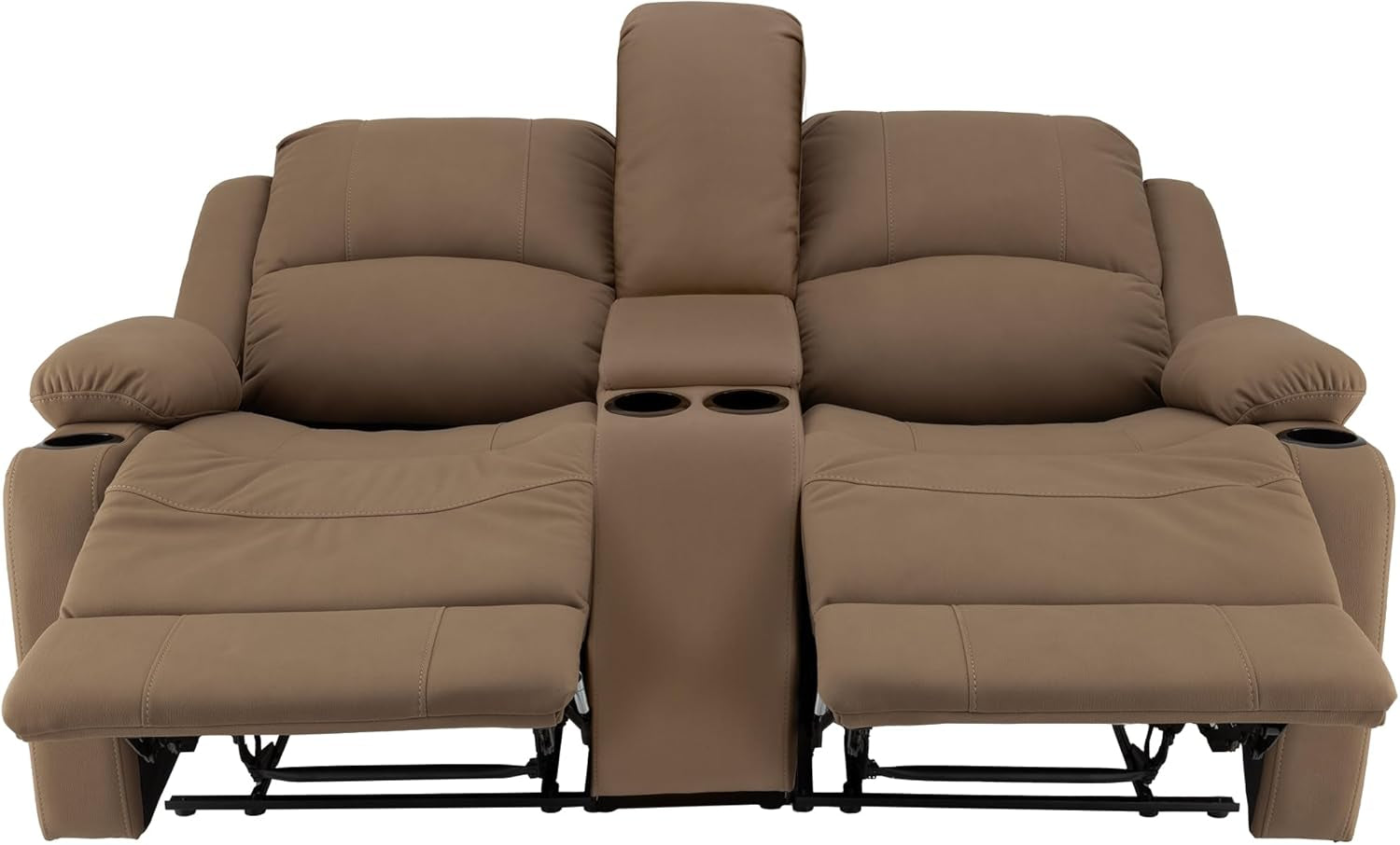 65 Inch Wall Hugger Reclining RV Theater Seats With Console