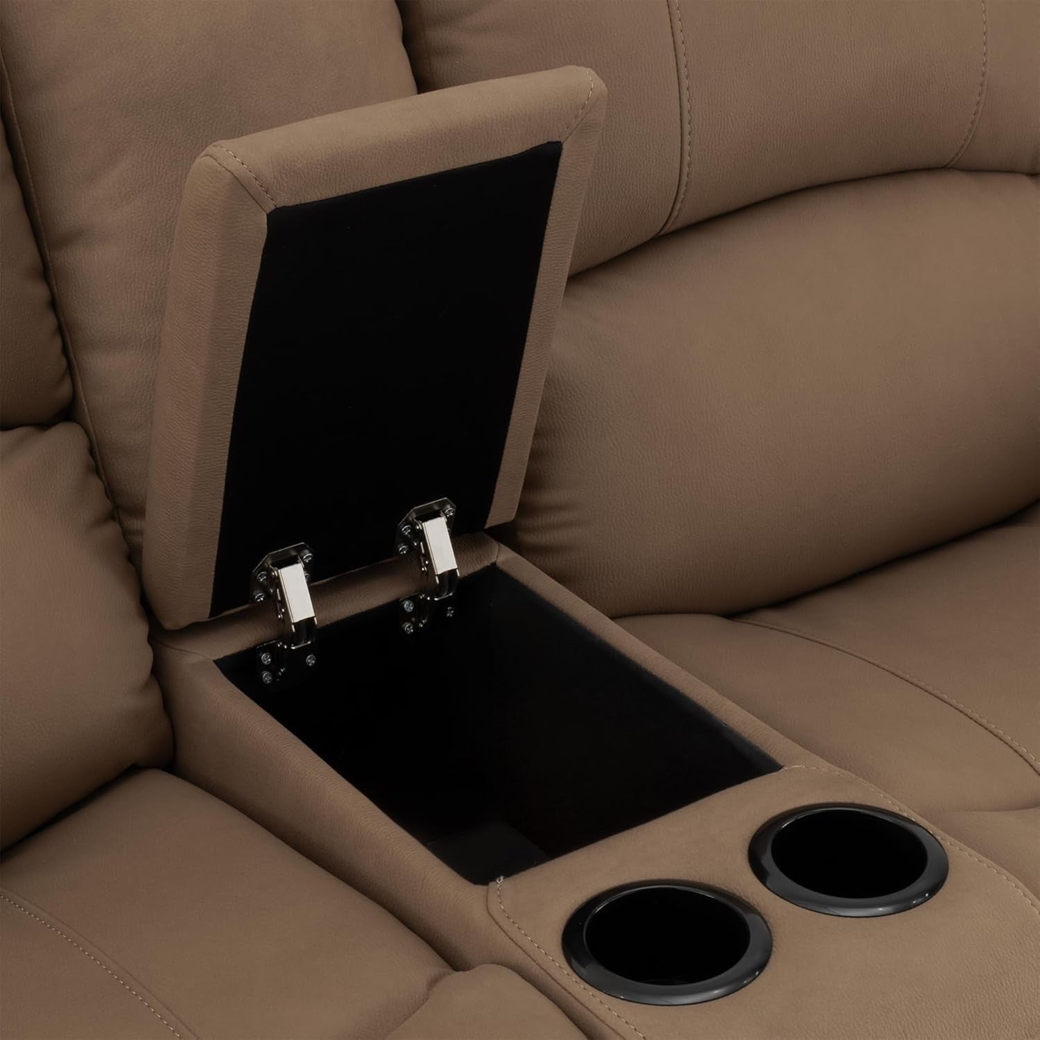 65 Inch Wall Hugger Reclining RV Theater Seats With Console