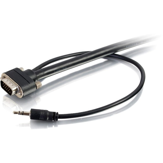 6Ft Select Vga + 3.5Mm Stereo Audio A/V Cable M/M - In-Wall Cmg-Rated