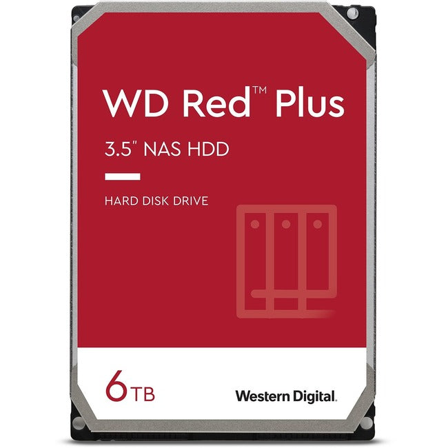 6Tb 5400Rpm 3.5 Wd Red Plus Sata