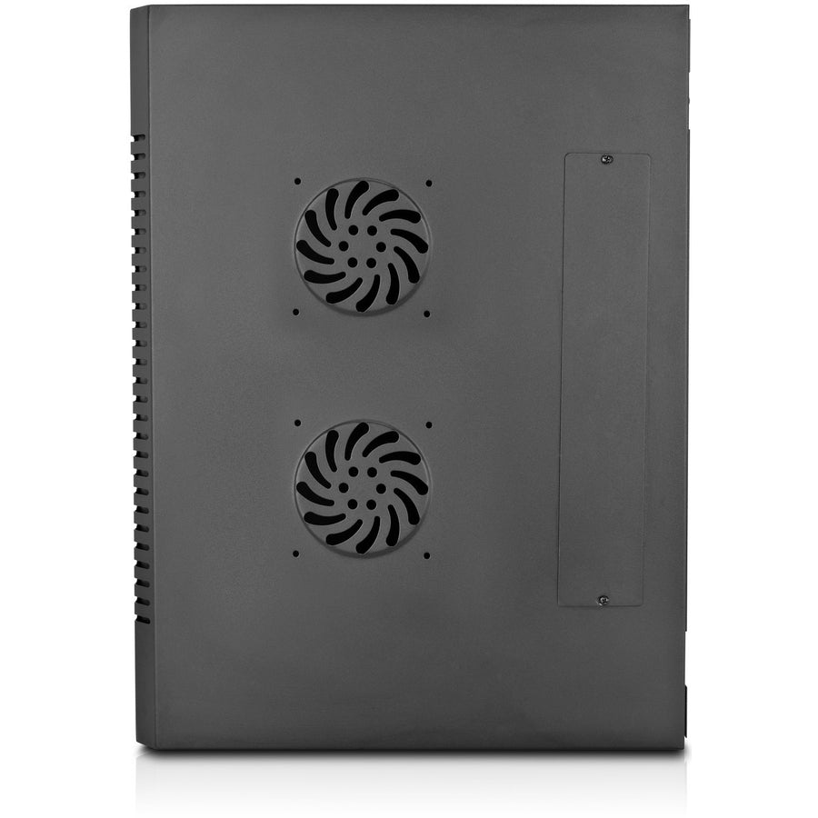 6U Wall Mount Rack Enclosure - Locking Vented Doors | TechSoft RMWC6U-1N