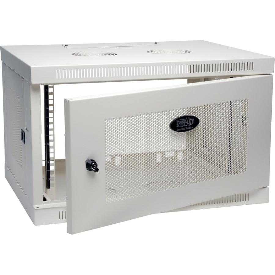 6U Wall Mount Server Rack Cabinet - Switch Depth Network Enclosure | Tripp Lite SRW6UW
