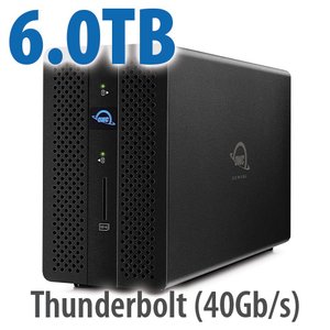 6.0TB OWC Gemini Ultra X6 - Thunderbolt (USB-C) Dock and Dual-Drive SSD RAID External