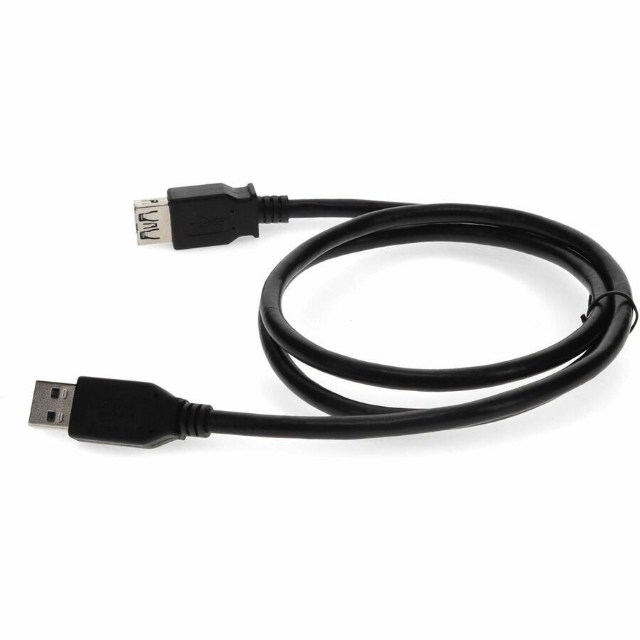 6ft (2m) USB-A 3.0 Male to USB-A 3.0 Female Black Extension Cable USB3EXTAA6-AO