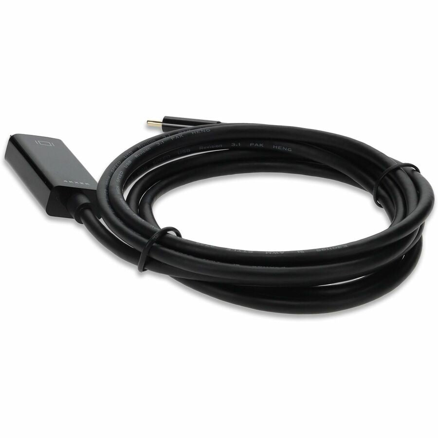 6ft (2m) USB-C 3.1 Male to HDMI Male Adapter Cable, Up to 4K 30Hz, Black USBC2H4MM6F-AA