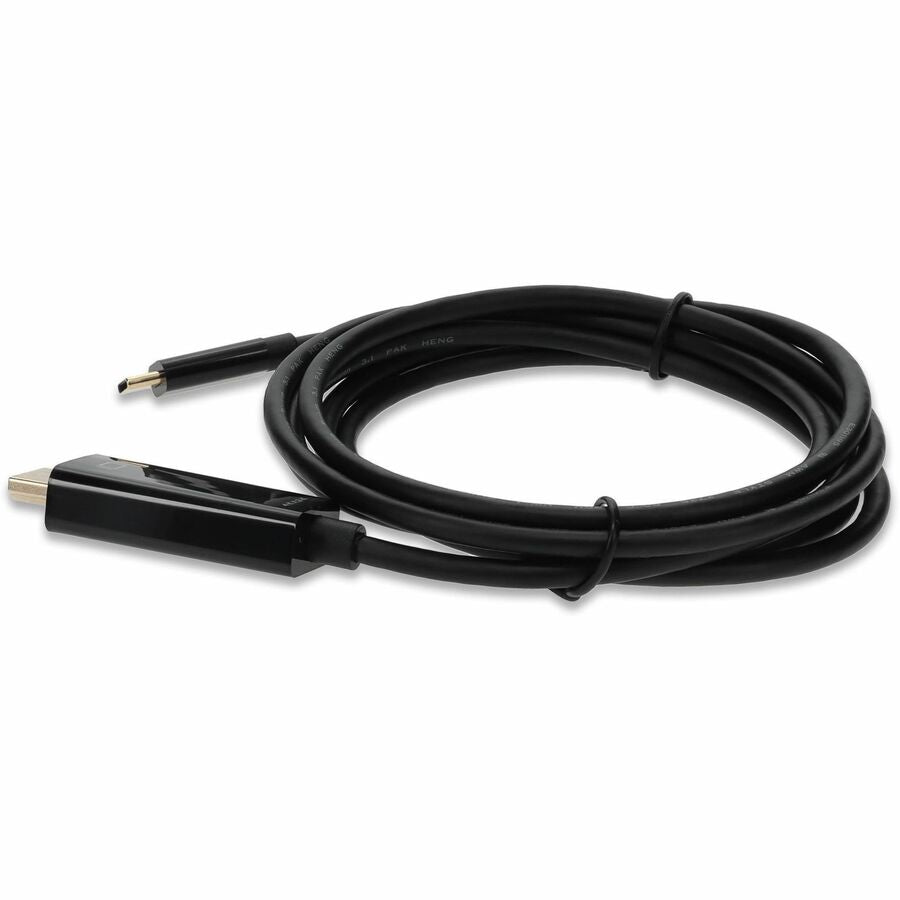 6ft (2m) USB-C 3.1 Male to HDMI Male Adapter Cable, Up to 4K 30Hz, Black USBC2H4MM6F-AA