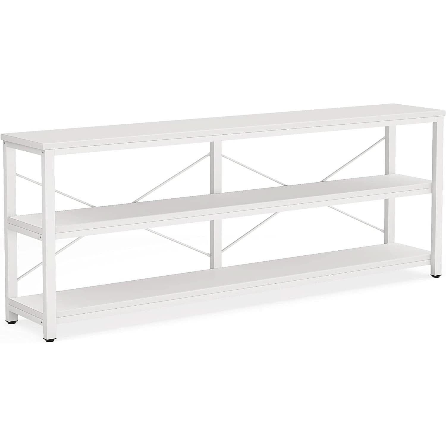 70.8 Inch Long Industrial TV Console With 3 Shelves
