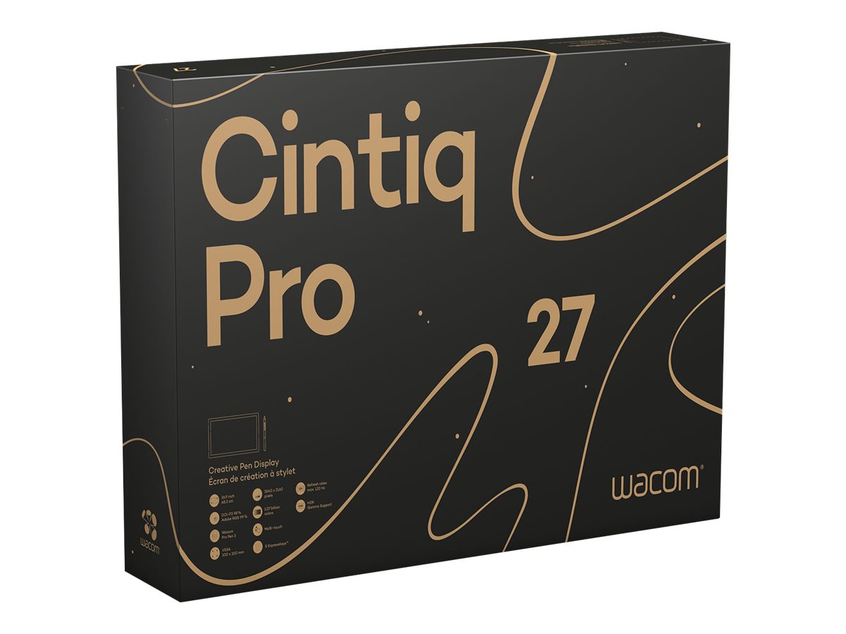 WACOM CINTIQ PRO 27 CREATIVE PEN & TOUCH DISPLAY