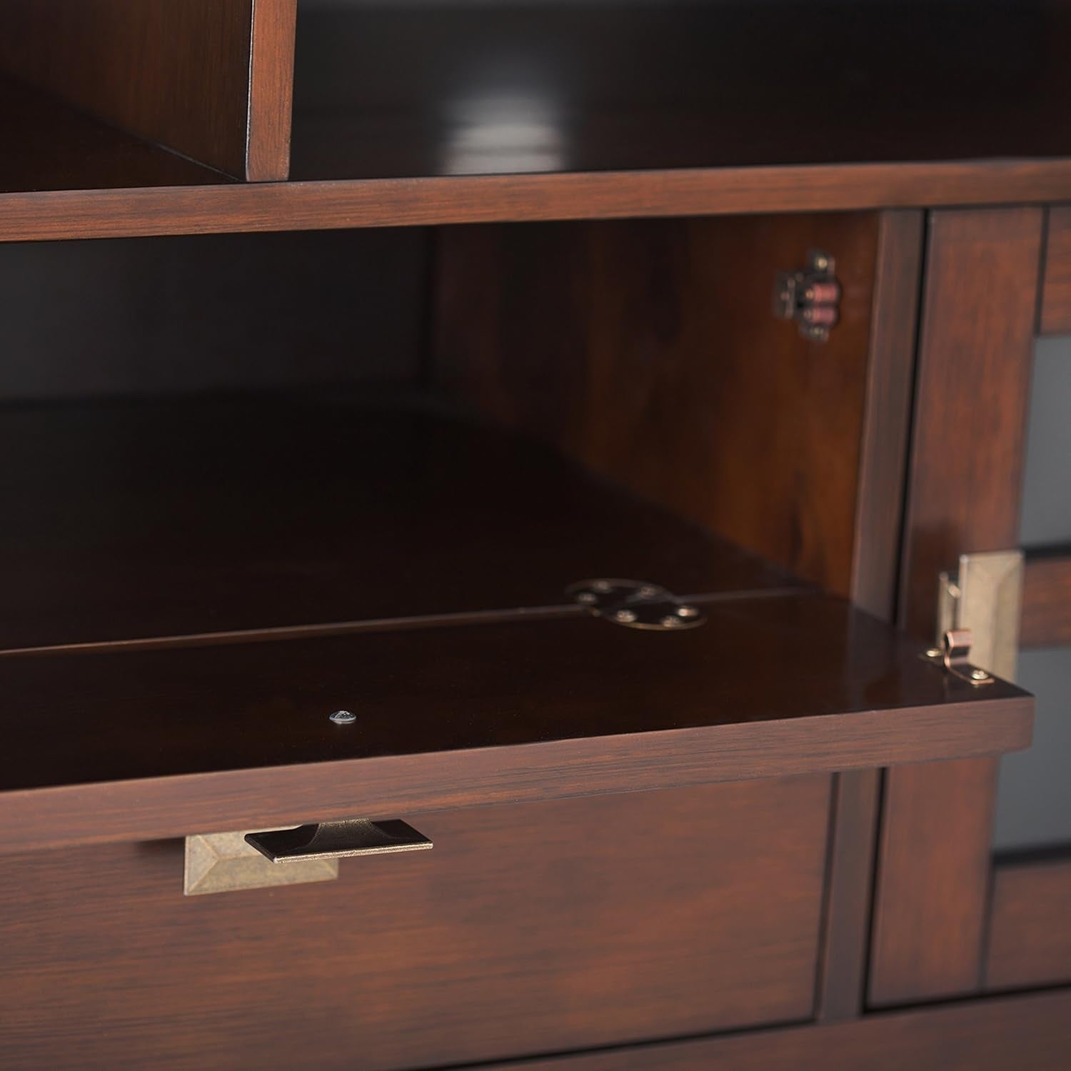 72 Inch Solid Wood TV Stand For 80 Inch TVs With Storage